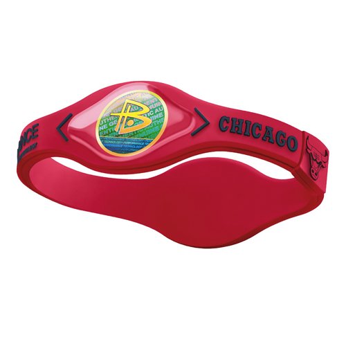 Power Balance Chicago - Muñequera, tamaño XS, Color Rojo Power Balance Chicago - Muñequera, tamaño XS, Color Rojo