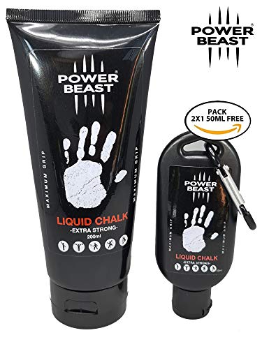 POWER BEAST MAGNESIO LÍQUIDO | Liquid Chalk | Tiza Líquida | No Más Sudor, Agarre Extremo para Crossfit, Calistenia, Levantamiento De Pesas, Escalada, Baile en Barra Americana, Musculación. POWER BEAST MAGNESIO LÍQUIDO | Liquid Chalk | Tiza Líquida | No Más Sudor, Agarre Extremo para Crossfit, Calistenia, Levantamiento De Pesas, Escalada, Baile en Barra Americana, Musculación.