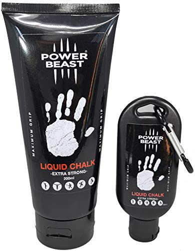 POWER BEAST MAGNESIO LÍQUIDO | Liquid Chalk | Tiza Líquida | No Más Sudor, Agarre Extremo para Crossfit, Calistenia, Levantamiento De Pesas, Escalada, Baile en Barra Americana, Musculación. POWER BEAST MAGNESIO LÍQUIDO | Liquid Chalk | Tiza Líquida | No Más Sudor, Agarre Extremo para Crossfit, Calistenia, Levantamiento De Pesas, Escalada, Baile en Barra Americana, Musculación.
