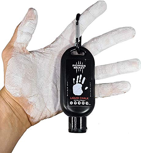 POWER BEAST MAGNESIO LÍQUIDO | Liquid Chalk | Tiza Líquida | No Más Sudor, Agarre Extremo para Crossfit, Calistenia, Levantamiento De Pesas, Escalada, Baile en Barra Americana, Musculación. POWER BEAST MAGNESIO LÍQUIDO | Liquid Chalk | Tiza Líquida | No Más Sudor, Agarre Extremo para Crossfit, Calistenia, Levantamiento De Pesas, Escalada, Baile en Barra Americana, Musculación.