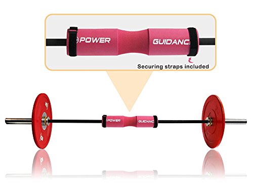 POWER GUIDANCE Barbell Squat Pad Protectora del Cuello y del Hombro Ideal para Squats, Lunges, Hip Thrusts, Levantamiento de Pesas POWER GUIDANCE Barbell Squat Pad Protectora del Cuello y del Hombro Ideal para Squats, Lunges, Hip Thrusts, Levantamiento de Pesas