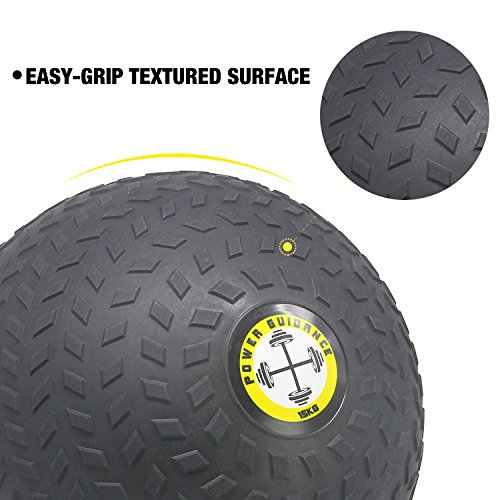 POWER GUIDANCE Slam Ball Balón Medicinal Antideslizante Ideal para los Ejercicios de Functional Fitness - 5kg POWER GUIDANCE Slam Ball Balón Medicinal Antideslizante Ideal para los Ejercicios de Functional Fitness - 5kg