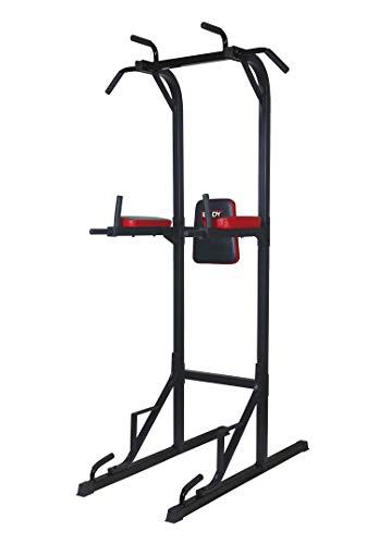 Power Tower Estación de Dominadas, Torre Multifuncional de Altura Ajustable & Torre Gimnasio para Entrenamiento Power Tower Estación de Dominadas, Torre Multifuncional de Altura Ajustable & Torre Gimnasio para Entrenamiento