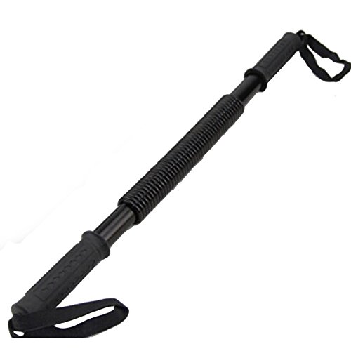 Power Twister - Barra flexible elástica flexible y resistente con resorte fuerte de 20 kg de fuerza para brazos, brazos, ejercicio de pecho Power Twister - Barra flexible elástica flexible y resistente con resorte fuerte de 20 kg de fuerza para brazos, brazos, ejercicio de pecho