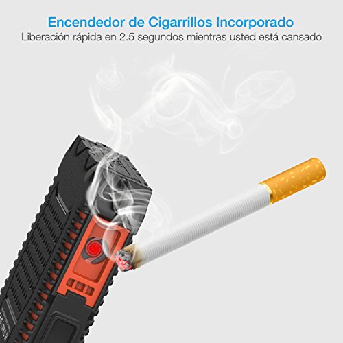 POWERADD Cargador Solar 12000mAh Colgado Batería Externa Móvil Portátil 2 USB de 2.4A Carga Rápida con Multifunción Linterna y Mosquetón, A Super-Prueba de Agua y Choques para Smartphones, Tabletas POWERADD Cargador Solar 12000mAh Colgado Batería Externa Móvil Portátil 2 USB de 2.4A Carga Rápida con Multifunción Linterna y Mosquetón, A Super-Prueba de Agua y Choques para Smartphones, Tabletas