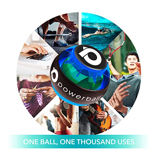 Powerball 280Hz Classic Bola Giroscópica de Ejercicio - Refuerza el Agarre y Alivia el Dolor de Brazos y del Muñecas Powerball 280Hz Classic Bola Giroscópica de Ejercicio - Refuerza el Agarre y Alivia el Dolor de Brazos y del Muñecas