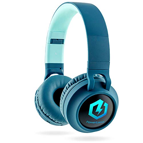 PowerLocus Auriculares Bluetooth de Diadema para niños, Cascos Bluetooth Inalámbricos, Auditiva Límite de 85DB, Sonido Estéreo, con Micrófono, Micro SD, Plegable, Estuche Cascos para Movil, Tablet,PC PowerLocus Auriculares Bluetooth de Diadema para niños, Cascos Bluetooth Inalámbricos, Auditiva Límite de 85DB, Sonido Estéreo, con Micrófono, Micro SD, Plegable, Estuche Cascos para Movil, Tablet,PC