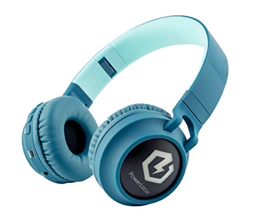 PowerLocus Auriculares Bluetooth de Diadema para niños, Cascos Bluetooth Inalámbricos, Auditiva Límite de 85DB, Sonido Estéreo, con Micrófono, Micro SD, Plegable, Estuche Cascos para Movil, Tablet,PC PowerLocus Auriculares Bluetooth de Diadema para niños, Cascos Bluetooth Inalámbricos, Auditiva Límite de 85DB, Sonido Estéreo, con Micrófono, Micro SD, Plegable, Estuche Cascos para Movil, Tablet,PC