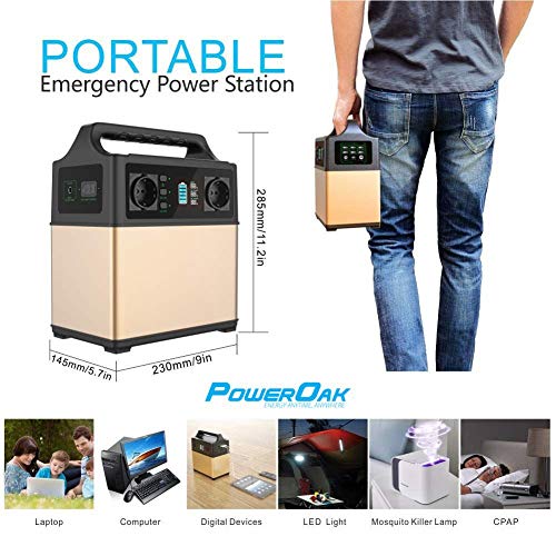 PowerOAK PS5 400Wh / 120000mAh Solar AC/DC USB-C Generator PowerOAK PS5 400Wh / 120000mAh Solar AC/DC USB-C Generator