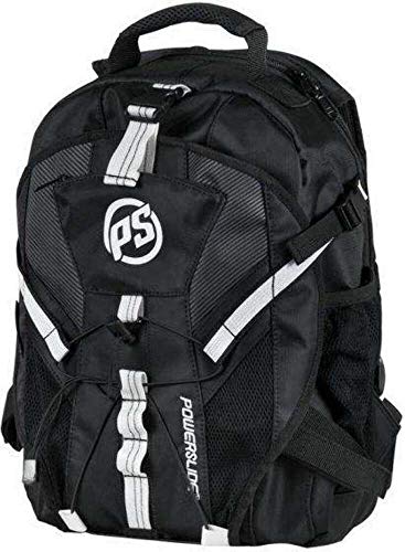 Powerslide Fitness Backpack Mochila tipo casual, 42 cm, 16 liters, Negro (Black)