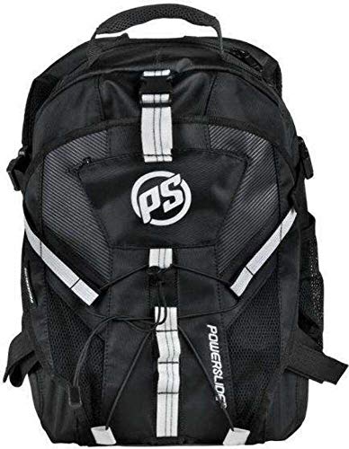 Powerslide Fitness Backpack Mochila tipo casual, 42 cm, 16 liters, Negro (Black)