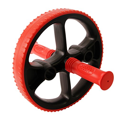 POWRX - Aparato de Abdominales AB Wheel para Trabajar en Profundidad los músculos Abdominales, los Brazos y los Hombros POWRX - Aparato de Abdominales AB Wheel para Trabajar en Profundidad los músculos Abdominales, los Brazos y los Hombros