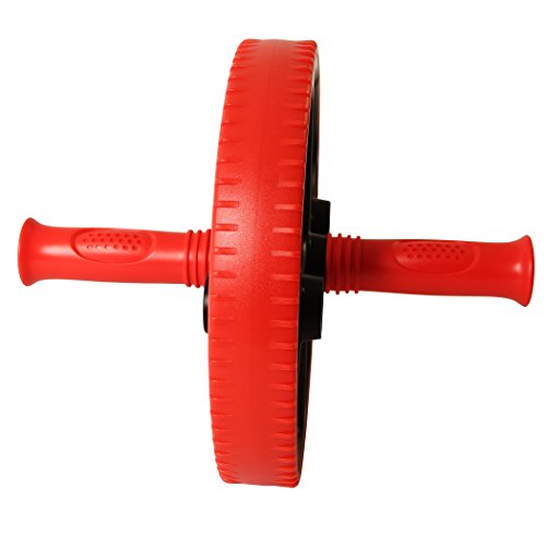 POWRX - Aparato de Abdominales AB Wheel para Trabajar en Profundidad los músculos Abdominales, los Brazos y los Hombros POWRX - Aparato de Abdominales AB Wheel para Trabajar en Profundidad los músculos Abdominales, los Brazos y los Hombros