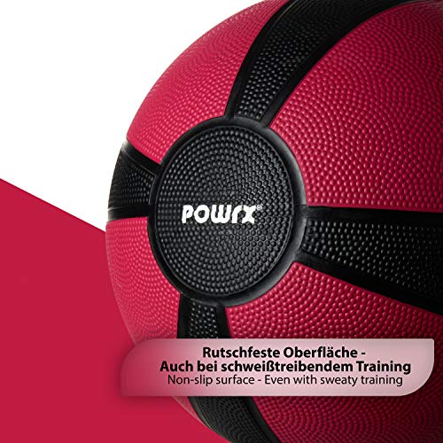 POWRX - Balón Medicinal 6 kg + PDF Workout (Violeta) POWRX - Balón Medicinal 6 kg + PDF Workout (Violeta)