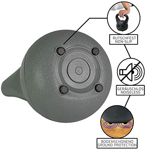 POWRX - Kettlebell de hormigĂłn 2-20 kg - Pesa Rusa con Revestimiento de Vinilo - Base con Goma Antideslizante + PDF Workout (2 kg/Rosa) POWRX - Kettlebell de hormigĂłn 2-20 kg - Pesa Rusa con Revestimiento de Vinilo - Base con Goma Antideslizante + PDF Workout (2 kg/Rosa)