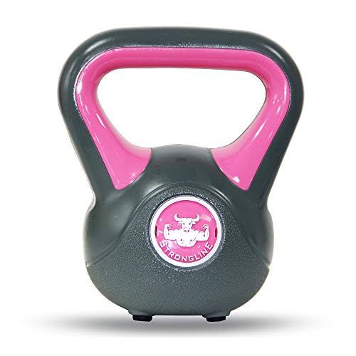 POWRX - Kettlebell de hormigĂłn 2-20 kg - Pesa Rusa con Revestimiento de Vinilo - Base con Goma Antideslizante + PDF Workout (2 kg/Rosa) POWRX - Kettlebell de hormigĂłn 2-20 kg - Pesa Rusa con Revestimiento de Vinilo - Base con Goma Antideslizante + PDF Workout (2 kg/Rosa)