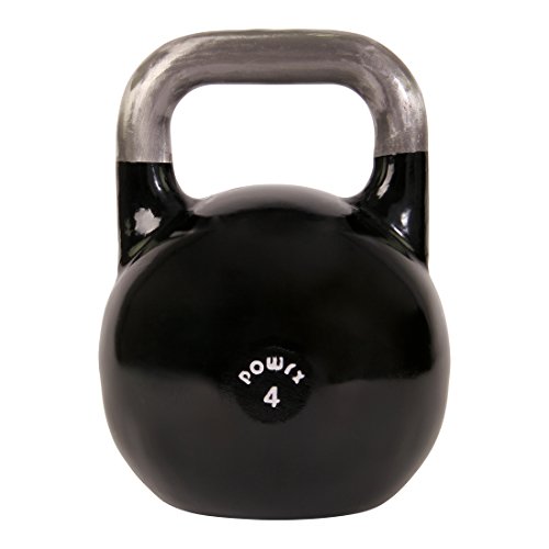 POWRX Kettlebell Pesa Rusa Competición 4-28 kg + PDF Workout (4 kg) POWRX Kettlebell Pesa Rusa Competición 4-28 kg + PDF Workout (4 kg)