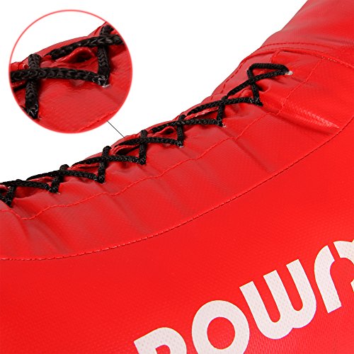 POWRX Saco Búlgaro 5-22 kg – Ideal para Ejercicios de Functional Fitness y potenciamiento Muscular – (17 kg/Rojo)