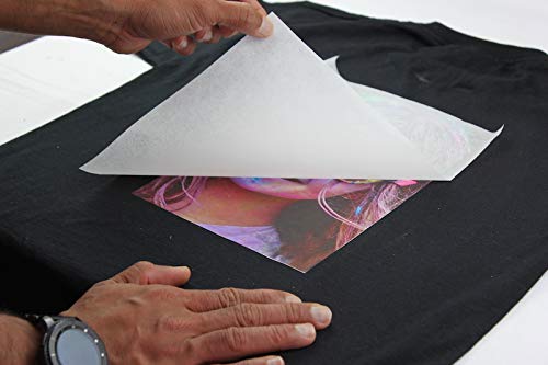 PPD A4 x 10 Hojas de Papel de Transferencia Térmica Para Camisetas, Mascarillas y Tejidos Oscuros - Para Impresora de Inyección de Tinta Inkjet - PPD-4-10