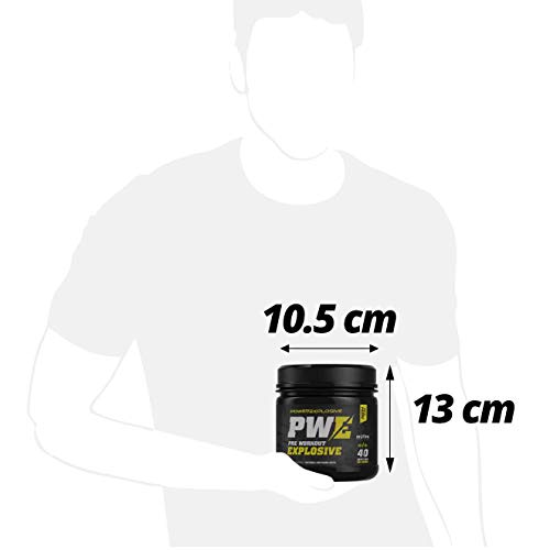 Pre-Entreno Potente Ultra Concentrado PWE Pre Workout de HSN | Efecto Estimulante ¡Con 300mg de Cafeína! + Teacrina | Vegano, Sin Carbohidratos, Sin Gluten, Sin Lactosa, Sabor Cereza, 40 servicios Pre-Entreno Potente Ultra Concentrado PWE Pre Workout de HSN | Efecto Estimulante ¡Con 300mg de Cafeína! + Teacrina | Vegano, Sin Carbohidratos, Sin Gluten, Sin Lactosa, Sabor Cereza, 40 servicios