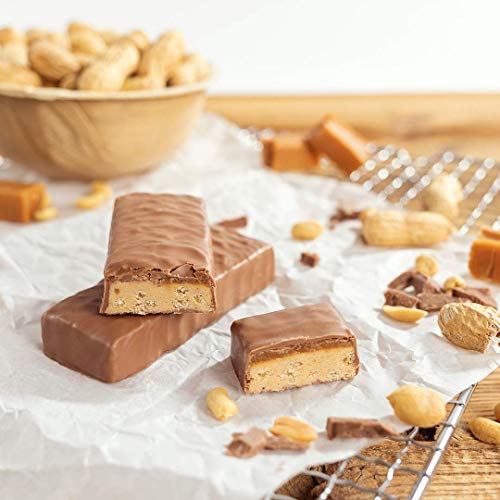 Premier Protein Bar Deluxe Chocolate Peanut Butter 18x50g - Alta Proteína Baja Azúcar + Carbohidratos reducidos