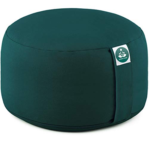 Present Mind Cojín de meditación Yoga – Altura 20 cm - Funda de algodón Lavable Present Mind Cojín de meditación Yoga – Altura 20 cm - Funda de algodón Lavable