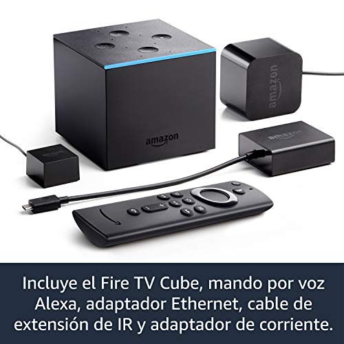 Presentamos Fire TV Cube | Reproductor multimedia en streaming con control por voz a través de Alexa y Ultra HD 4K Presentamos Fire TV Cube | Reproductor multimedia en streaming con control por voz a través de Alexa y Ultra HD 4K
