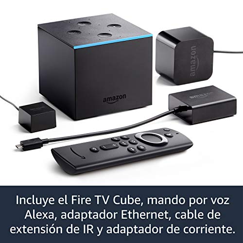 Presentamos Fire TV Cube | Reproductor multimedia en streaming con control por voz a través de Alexa y Ultra HD 4K