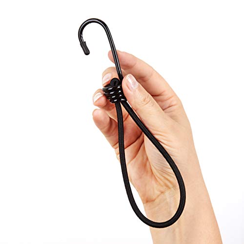 PRETEX 25 pulpos elásticos con ganchos, profesionales, para lonas, pabellones, carpas, redes; cuerda elástica con gancho, expansores, tensores de goma, ganchos expansores