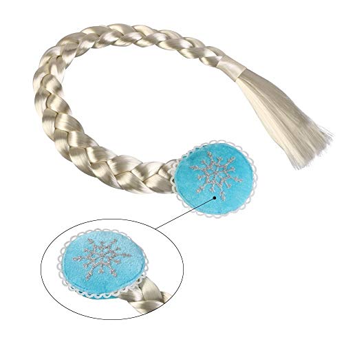Princesa Disfraces con accesorios, URAQT Accesorios de Princesa disfraces, Princesa Vestir Accesorios include trenza / Tiara con Diamante / Magic Wand / Gloves /Necklace para NiƱaļ¼Azul, 6PCS Princesa Disfraces con accesorios, URAQT Accesorios de Princesa disfraces, Princesa Vestir Accesorios include trenza / Tiara con Diamante / Magic Wand / Gloves /Necklace para NiƱaļ¼Azul, 6PCS