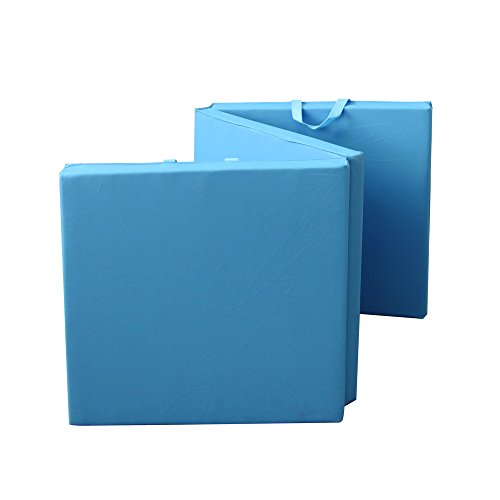 PRISP Colchoneta de Espuma 180 cm, Triple Plegable, para Gimnasia, Fitness, Yoga, aeróbics y Ejercicio para casa e Interiores; Largo: 180cm, Ancho: 60 cm, Grueso: 5 cm PRISP Colchoneta de Espuma 180 cm, Triple Plegable, para Gimnasia, Fitness, Yoga, aeróbics y Ejercicio para casa e Interiores; Largo: 180cm, Ancho: 60 cm, Grueso: 5 cm