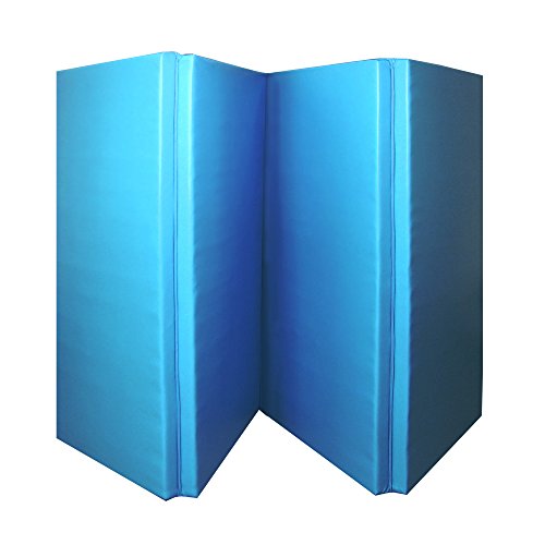 PRISP Colchoneta de Gimnasia 300 cm Plegable de Suave Espuma antiderrapante para Ejercicio Fitness y Gimnasia en Interiores y en casa; Largo: 300cm, Ancho: 120 cm, Grueso: 5 cm PRISP Colchoneta de Gimnasia 300 cm Plegable de Suave Espuma antiderrapante para Ejercicio Fitness y Gimnasia en Interiores y en casa; Largo: 300cm, Ancho: 120 cm, Grueso: 5 cm