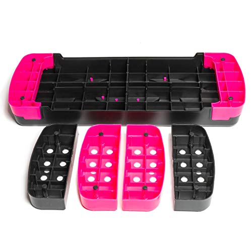 PRISP Step para Fitness 78 cm; Ajustable en 3 Alturas (10/15/20cm); Stepper Aerobic para su Gimnasio en casa; 78 x 28 cm PRISP Step para Fitness 78 cm; Ajustable en 3 Alturas (10/15/20cm); Stepper Aerobic para su Gimnasio en casa; 78 x 28 cm