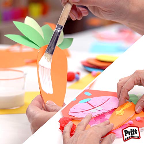 Pritt Cola Blanca, pegamento líquido blanco para casa o como material escolar, cola universal segura para los niños, cola vinílica blanca para múltiples materiales, 1 kg Pritt Cola Blanca, pegamento líquido blanco para casa o como material escolar, cola universal segura para los niños, cola vinílica blanca para múltiples materiales, 1 kg