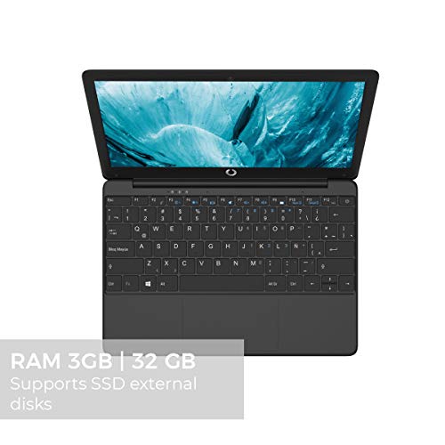 PRIXTON Netbook PC11 Pro - Ordenador Portatil / Ordenadores Portatiles con Pantalla de 11,6 Pulgadas, Windows 10 Pro, Procesador Intel, 3GB RAM / 32GB, Teclado QWERTY Español PRIXTON Netbook PC11 Pro - Ordenador Portatil / Ordenadores Portatiles con Pantalla de 11,6 Pulgadas, Windows 10 Pro, Procesador Intel, 3GB RAM / 32GB, Teclado QWERTY Español