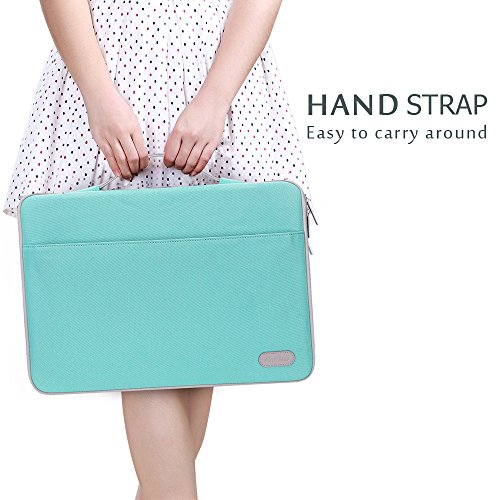 ProCase Funda Portátil 13"-13.5" para MacBook Pro 15" 2018 2017 2016/Surface Book/Surface Laptop/MacBook Air 13.3" 2017 2016 2015, Bolsa Maletín con Asa para Laptop 13.3 13.5 Pulgadas -Turquesa ProCase Funda Portátil 13"-13.5" para MacBook Pro 15" 2018 2017 2016/Surface Book/Surface Laptop/MacBook Air 13.3" 2017 2016 2015, Bolsa Maletín con Asa para Laptop 13.3 13.5 Pulgadas -Turquesa