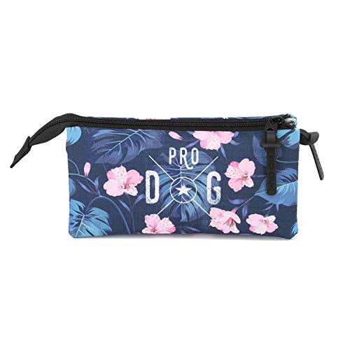 PRODG Tropic Blue-Dreifach HS Federmäppchen Estuche, Multicolor, 24 Centimeters