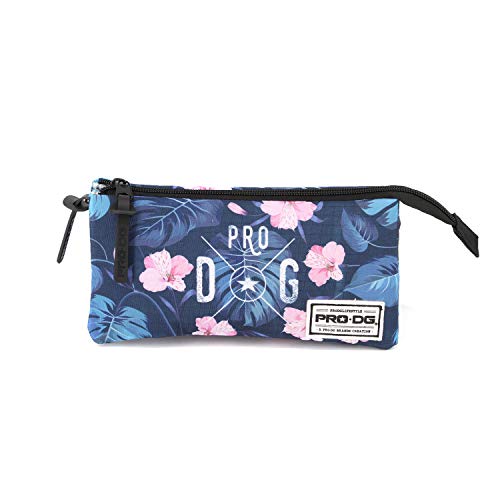 PRODG Tropic Blue-Dreifach HS Federmäppchen Estuche, Multicolor, 24 Centimeters PRODG Tropic Blue-Dreifach HS Federmäppchen Estuche, Multicolor, 24 Centimeters