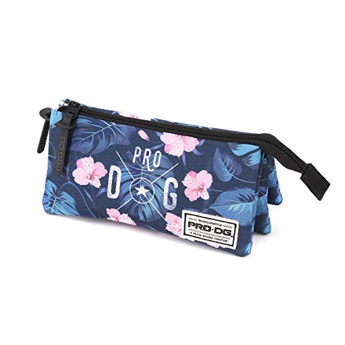 PRODG Tropic Blue-Dreifach HS Federmäppchen Estuche, Multicolor, 24 Centimeters PRODG Tropic Blue-Dreifach HS Federmäppchen Estuche, Multicolor, 24 Centimeters