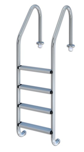 Productos QP 509084 - Escalera estándar 4 peldaños aisi 304 Productos QP 509084 - Escalera estándar 4 peldaños aisi 304