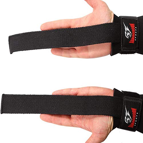 Profesionales Correas Levantamiento de Pesas con Acolchados Mmuñequeras para Gimnasio Fitness Culturismo Lifting Straps Profesionales Correas Levantamiento de Pesas con Acolchados Mmuñequeras para Gimnasio Fitness Culturismo Lifting Straps