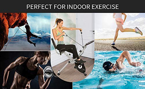 Profun Bicicleta Estática Plegable de Fitness con Respaldo Xbike con App Pantalla LCD 10-Niveles Ajustable para Ejercicio Entrenamiento en Casa (Gris+Respaldo) Profun Bicicleta Estática Plegable de Fitness con Respaldo Xbike con App Pantalla LCD 10-Niveles Ajustable para Ejercicio Entrenamiento en Casa (Gris+Respaldo)