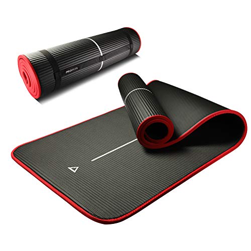 PROIRON Colchón para Yoga NBR Colchoneta Antideslizante Ideal para Pilates Ejercicios Fitness Gimnasia Estiramientos 183CM*66CM*1CM