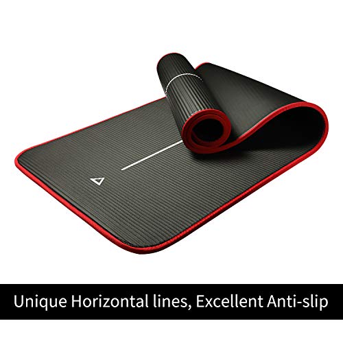 PROIRON Colchón para Yoga NBR Colchoneta Antideslizante Ideal para Pilates Ejercicios Fitness Gimnasia Estiramientos 183CM*66CM*1CM PROIRON Colchón para Yoga NBR Colchoneta Antideslizante Ideal para Pilates Ejercicios Fitness Gimnasia Estiramientos 183CM*66CM*1CM