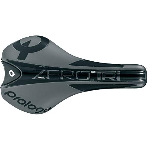 Prologo Zero Tri Pas TI-ROX Hard Sillín, Negro/Rojo, 134mm