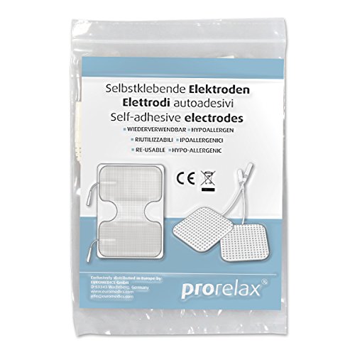 prorelax - Almohadillas de electrodos para"TENS+EMS Duo" (39183)