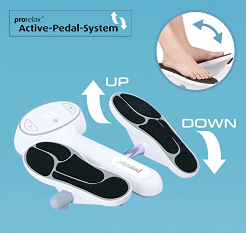 prorelax BodyTrainerActive - TENS+EMS Doble estimulación mediante el movimiento de pedaleo y electrodos de electroestimulación muscular prorelax BodyTrainerActive - TENS+EMS Doble estimulación mediante el movimiento de pedaleo y electrodos de electroestimulación muscular