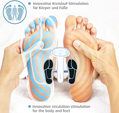 prorelax BodyTrainerActive - TENS+EMS Doble estimulación mediante el movimiento de pedaleo y electrodos de electroestimulación muscular