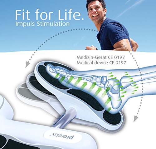 prorelax BodyTrainerActive - TENS+EMS Doble estimulación mediante el movimiento de pedaleo y electrodos de electroestimulación muscular