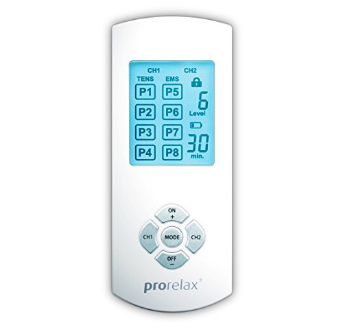 prorelax Tens+Ems Duo Comfort - Terapia natural para el dolor Crónico y para la construcción de Músculo prorelax Tens+Ems Duo Comfort - Terapia natural para el dolor Crónico y para la construcción de Músculo